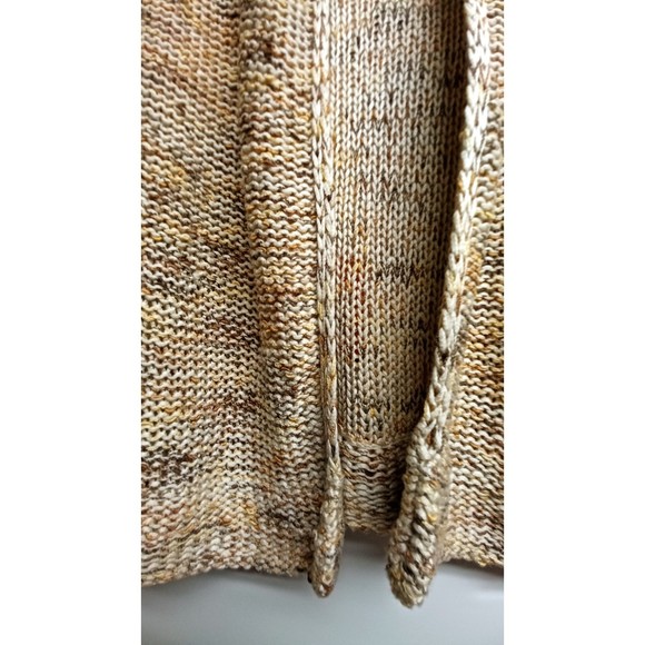 BCBG MAX AZRIA CARDIGAN SWEATER, BROWNS, SIZE MEDIUM - Picture 4 of 8